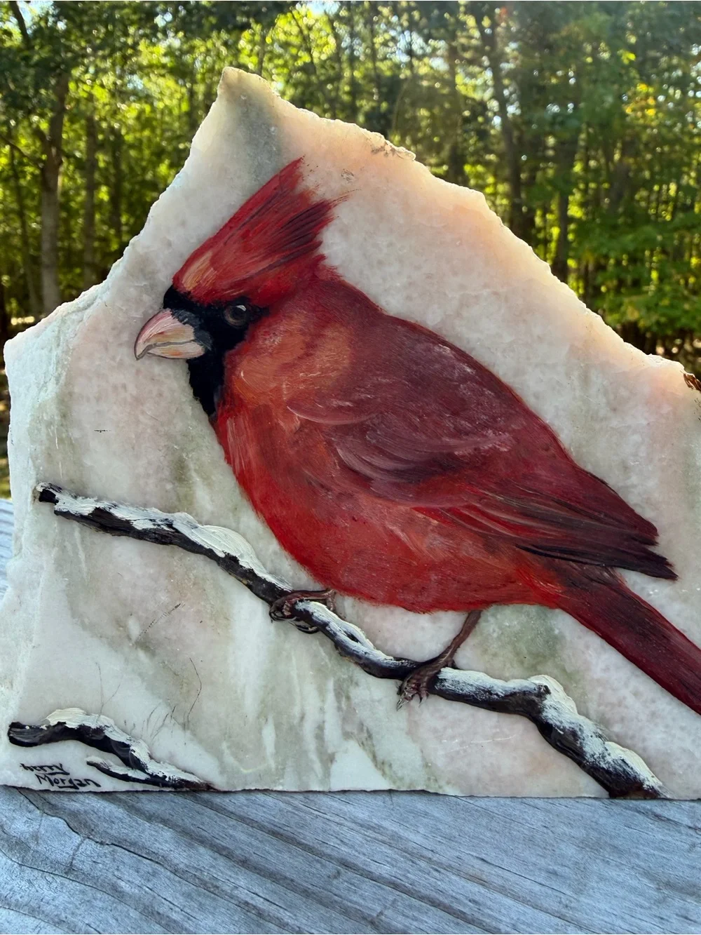 Bird Art hand painted